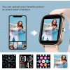 Smart Watch, FirYawee Smartwatch for Android Phones and iOS Phones,Fitness Tracker Waterproof IP68 with Heart Rate Monitor and Sleep Monitor,Step and Distance Counter,Smart Watch for Men Women