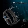 Xiaomi Mi Band 5 Fitness Tracker, Newest 1.1вЂќ Color AMOLED Display Black Sport Band