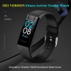 2021 Version Fitness Tracker with Body Temperature Heart Rate Blood Pressure Sleep Health Monitor, IP68 Waterproof Activity Tracker, Step Calorie Counter Pedometer Watch for Men Women Teens