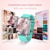 Smart Watch for Women and Men 1.69 inch Touch Screen Fitness Tracker Watch IP67 Waterproof Smartwatch with Heart Rate and Sleep Monitor, Step Counter Sport Running Watch for Android and iOS(Blue)