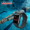 Fitpolo Smart Watches for Women Men, Smart Watch for Android Phones and iOS Phones, IP68 Swimming Waterproof Fitness Watch Pedometer Fitness Tracker Heart Rate Monitor, Full Touch Screen Smartwatch