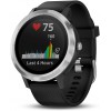 Garmin 010-01769-01 Vivoactive 3, GPS Smartwatch with Contactless Payments and Built-In Sports Apps, Black with Silver Hardware