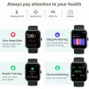 HAFURY Smart Watch, Alexa &amp; Microphone Built-In, 10-Day Battery, 1.69"Display Fitness Tracker, Blood Oxygen, Heart Rate, Sleep, Stress Monitor, 5ATM Waterproof, Smartwatch for Android iOS Phones, Pink